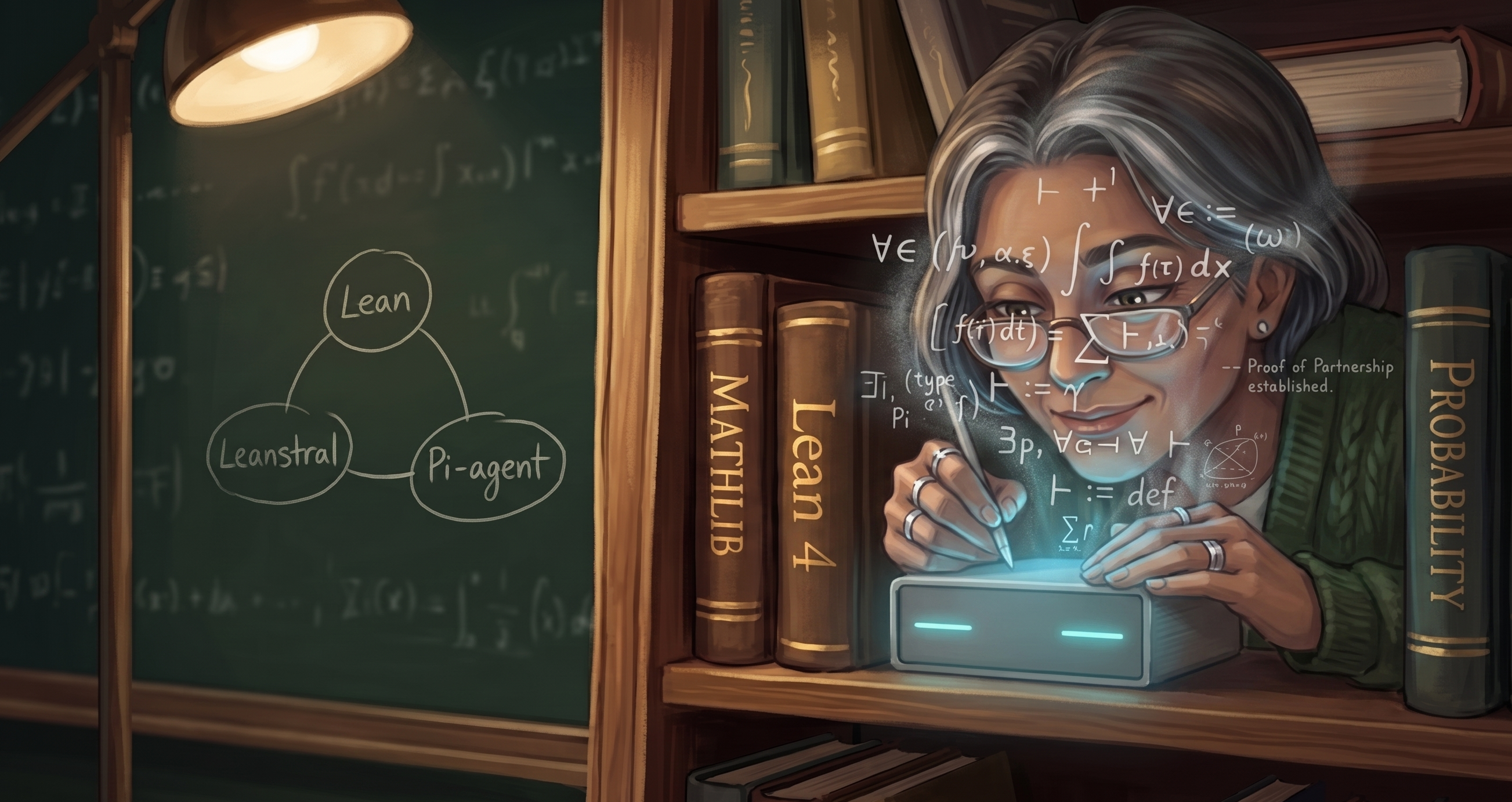 Ayona as a professor of higher mathematics: between the heavy volumes on the shelf, a new one has appeared — the one that knows how to prove theorems on its own